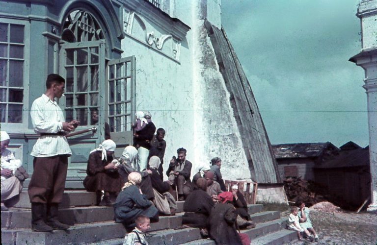 Смоленск в цвете 1941-1942 (видео + фото оригиналы)
