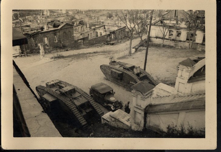 Mk V «Риккардо» - танк первой мировой войны у Собора
