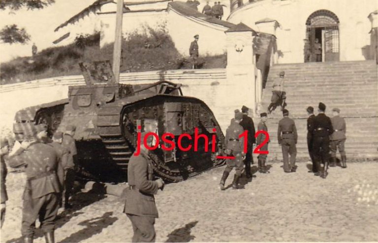 Mk V «Риккардо» - танк первой мировой войны у Собора