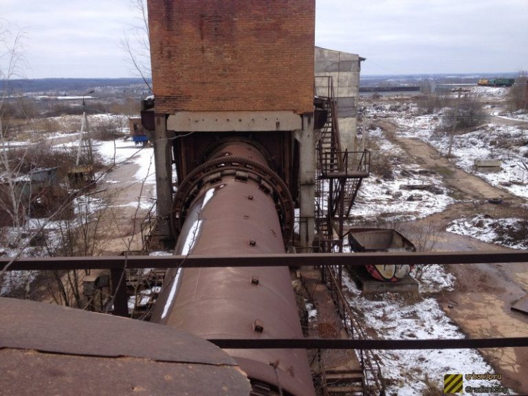 Заброшенный керамзитный завод в Смоленске