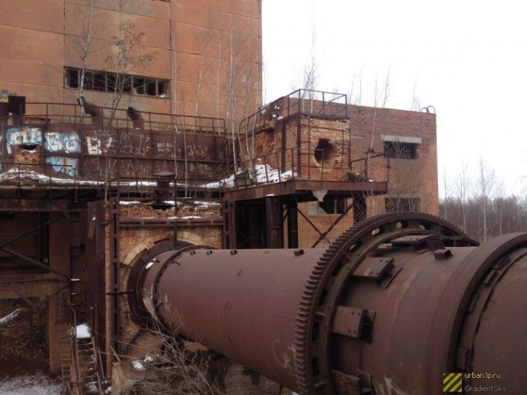 Заброшенный керамзитный завод в Смоленске