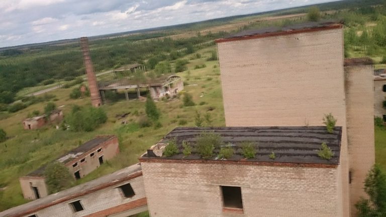 Заброшенный завод ЖБИ в Демидове