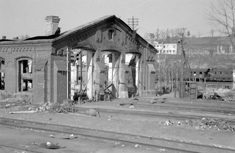 Район вокзала. 1941 год. Начало оккупации