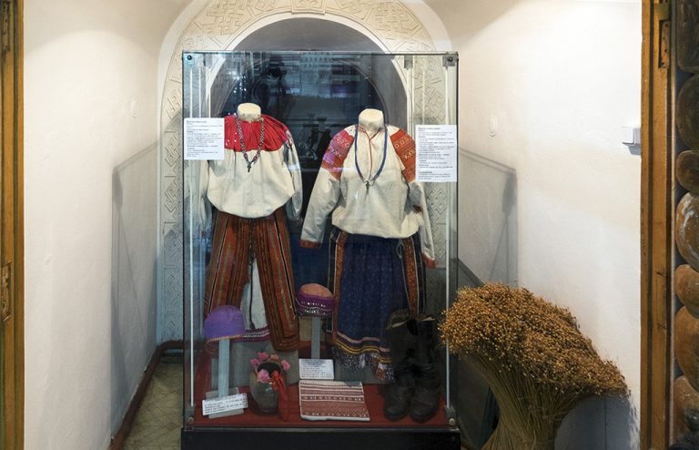 Музей "Смоленский лён" в Никольской башне. Большой фоторепортаж 2015 года