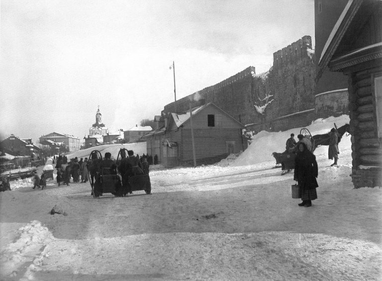 Смоленск зимой в начале ХХ века