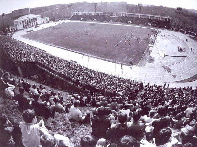 Стадион Спартак, 1985 год