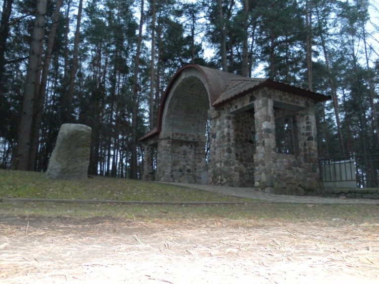 Немецкое кладбище времён оккупации в Нижней Дубровенке