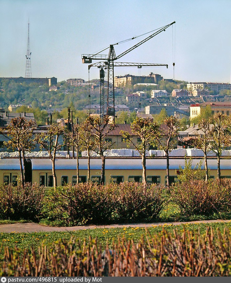 Вид с Витебского шоссе, 1972 год
