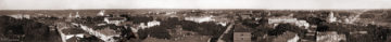 Панорама города начала XX века в высоком качестве