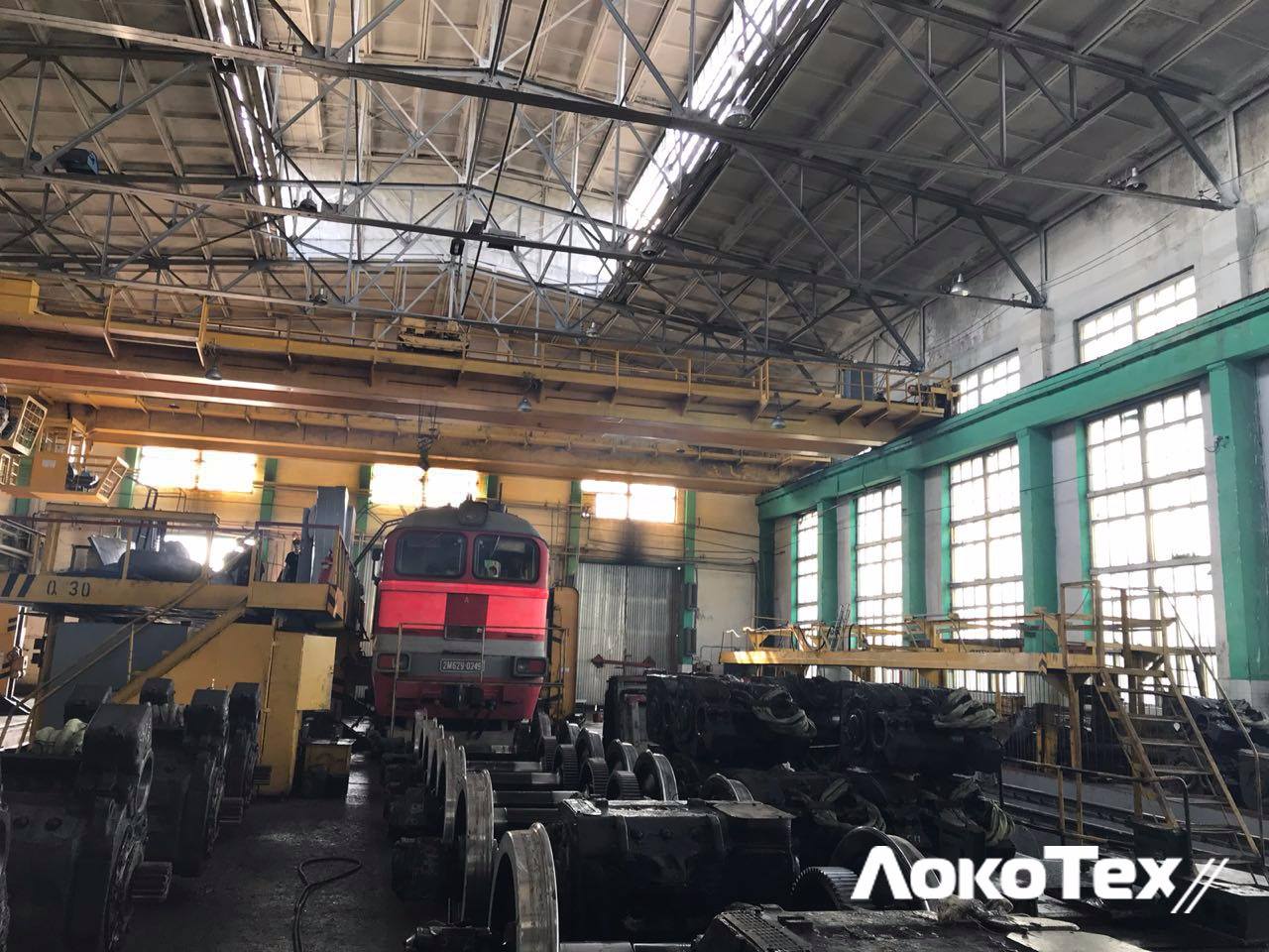 Сервисное локомотивное депо «Смоленск», что в Сортировке, — отмечает своё 150-летие