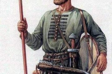 Русский воин X века — типичный житель древнего Смоленска