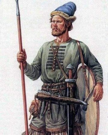 Русский воин X века — типичный житель древнего Смоленска