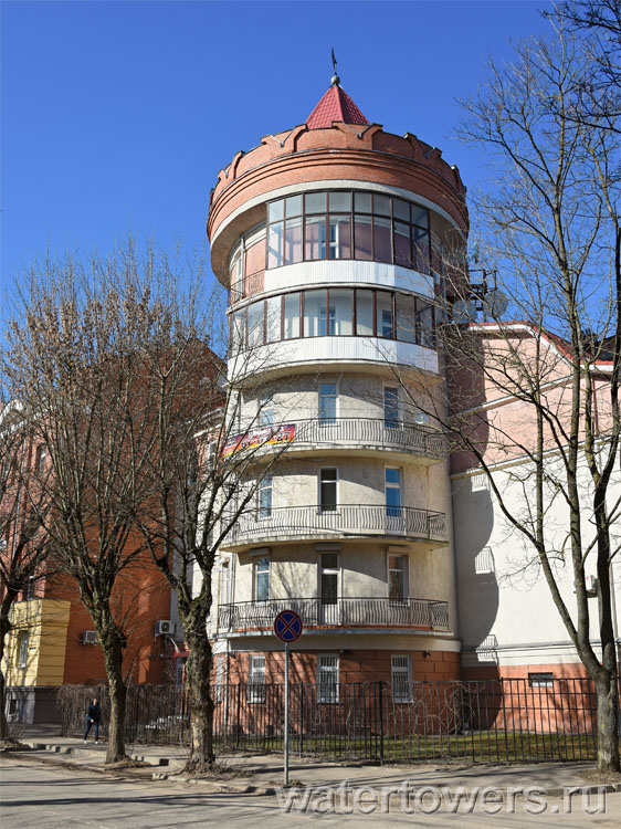 Водонапорная башня на улице Мира, 1 в Смоленске
